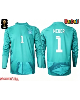 Germania Manuel Neuer #1 Portarii Tricou Fotbal Replică Mondial 2026 Barbati Acasa Mâneci Lungi